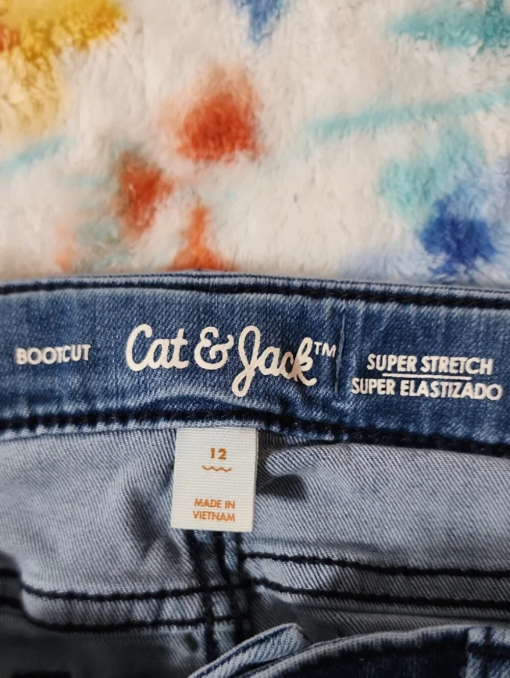 Girl's Cat & Jack Light Blue Flare Jeans